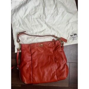 coach handbags used Leather